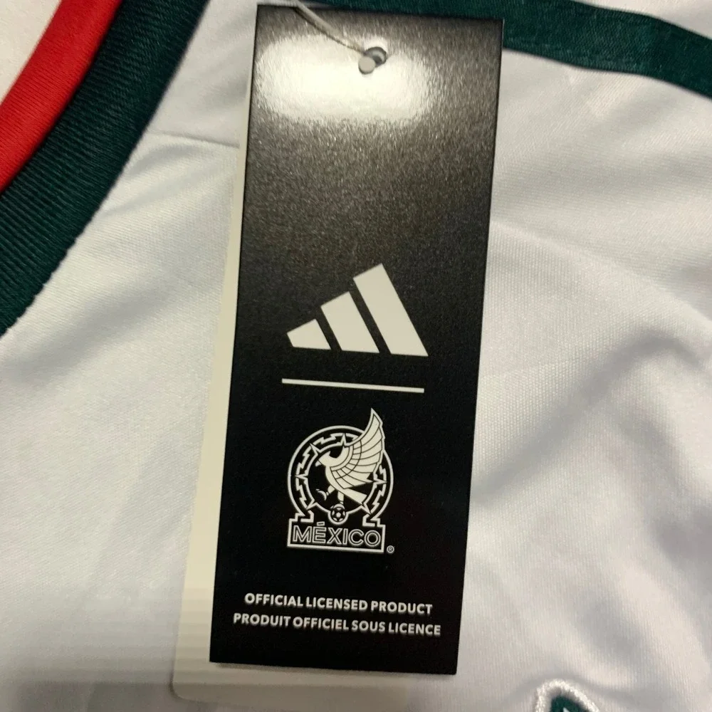 Adidas Mexico Soccer Jersey Mens XL White New Climacool National Team JSY